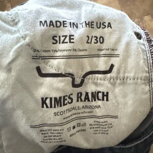 Kimes Ranch Blue Denim Jeans